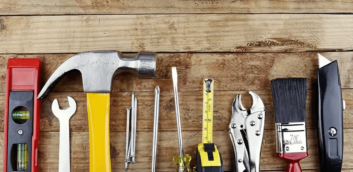 Handyman tools for home repairs and maintenance services in Baton Rouge, LA